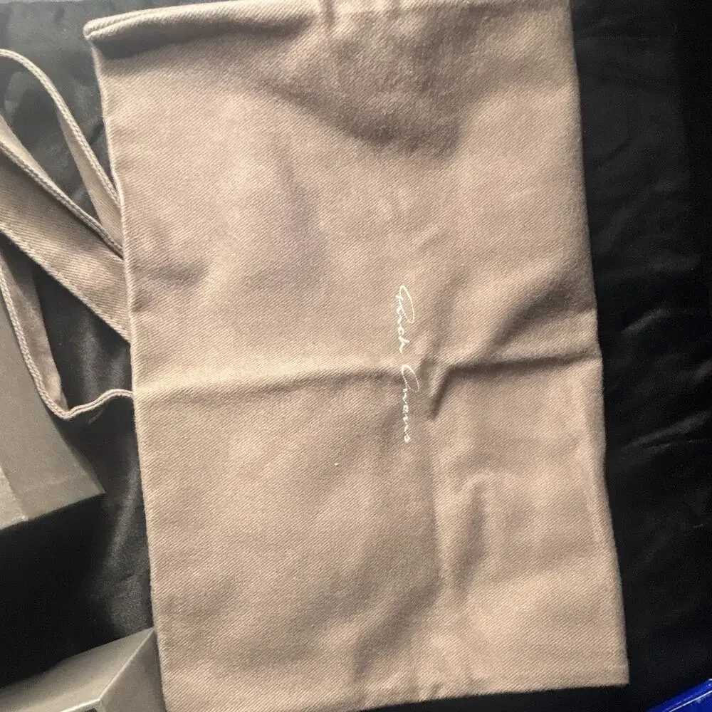 Baby Rick Owen’s Sneakers Size 19 Used With Box Great condition